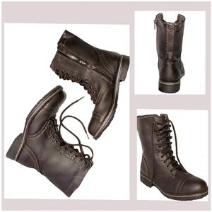 MOSSIMO WOMENS COMBAT BOOTS